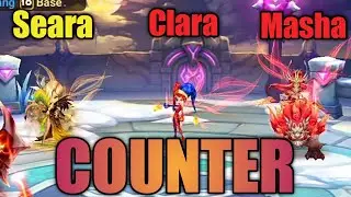 Counter Seara Clara Masha Siege Battle Summoners War STC Channel