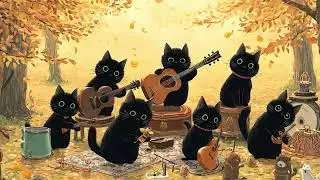 Black Cat Harvest Mood