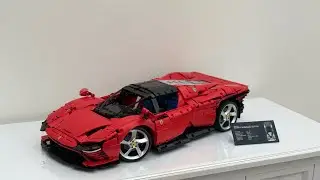 Lego technic Ferrari functions 