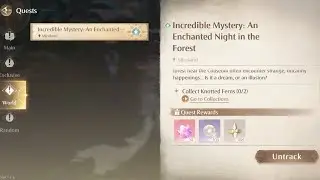 Incredible Mystery: An Enchanted Night in the Forest / infinity Nikki 