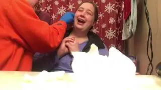 PIERCING MY FRIENDS EARS