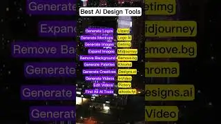 Best AI Tools For Design #designtools #designhacks #shorts