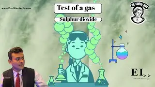 Test of a Gas - Sulphur Dioxide (SO2) (Hindi Audio)
