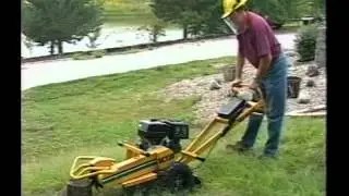 Stump Cutter Operation and Safety &ndash; Handlebar Stump Cutters