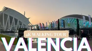 4K WALKING TOUR VALENCIA | VALENCIA CITY CENTER DECEMBER 2024