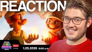 Let's Watch the Mario Galaxy Movie Direct! | REACTION