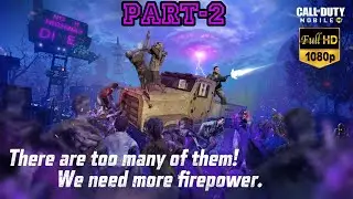 CALL OF DUTY MOBILE ZOMBIES Part-2 (Undead Siege-Hard Mode) full gameplay walkthrough
