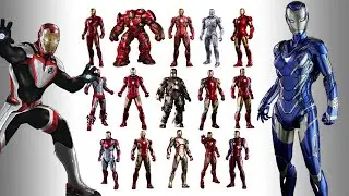 Every Iron Man Suit in the MCU (Avengers Endgame 2019 Update)