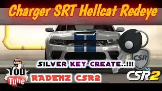 Radenz Csr2 | Silver key create opening Dodge Charger SRT Hellcat Redeye