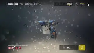 My first Black Ice camo R6S