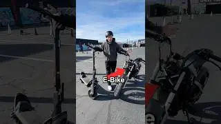 Электровелосипед против электросамоката 🔥