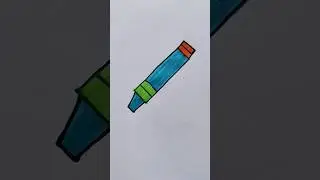 Crayon color 🖍️ Drawing for kids #crayon #color #shortvideo #drawing #pipafuntv #shortsart #painting