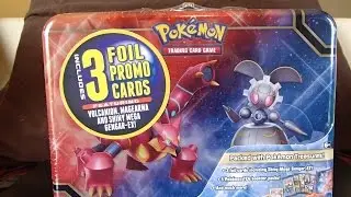 Opening A Pokemon Collector's Chest Treasure Tin!
