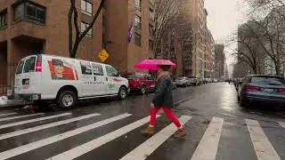 GoPro Hero 11 10bit 180 Mbps 4K 120P Linear Slow Motion Test Video: In the December Rain/Snow in NYC