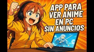 App para ver animes en pc y android sin anuncios gratis!!! 😲😲😲 (2025)