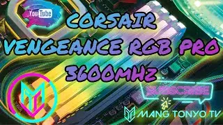 16GB CORSAIR VENGEANCE RGB PRO 3600MHz 8Gb x2| MangTonyoTV