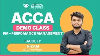 ACCA PM - PERFORMANCE MANAGEMENT DEMO CLASS