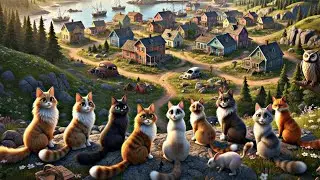 9 Cats&hellip; One Mystery: Where Did All the Humans Go? | PEACE ISLAND
