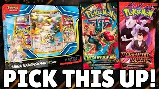 Открываем ДВА бокса Mega Kangaskhan EX! | Распаковка Pok&eacute;mon Mega Evolution