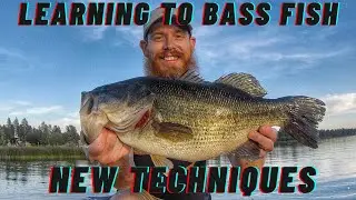 Bass fishing in Eastern WA - Learning New Techniques