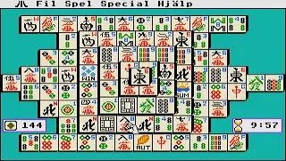 ATARI ST Svenska Mah Jongg SHAREWARE,Jens Schulz, Thomas Grube PREDECESSOR v OF PREMIUM MAHJONG II 2