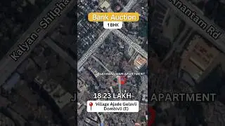1BHK Flat | Jai Hanuman Apartment, Dombivli East | Bank Auction | #estatedealin