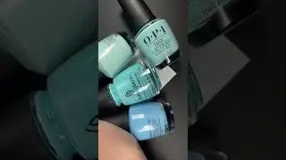 More #OPI nail polish comparisons!