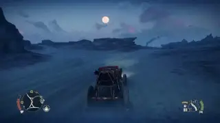 Mad Max. Jeet Stronghold. Dog and Buggy