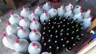 Como engarrafar vinho biologico, sem sulfitos ou outros tratamentos
