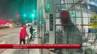 Family-owned Redwood City bike shop has $50K in inventory stolen