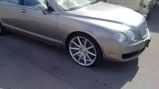877-544-8473 22 Inch XO Sydney Brushed Silver Rims Bentley Flying Spur Review Wheels Free Shipping