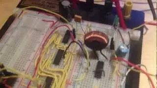 8bit i2s DAC with Class D output for 7400 Contest