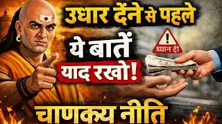 उधार देते समय 7 बातें हमेशा याद रखना वरना बर्बाद हो जाओगे | चाणक्य नीति | Motivational Video 