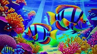 The Best 4K Aquarium 🐠 Dive Into The Mesmerizing Underwater Realm, Sea Jellyfish, Coral Reefs