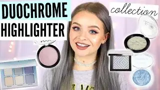 DUOCHROME HIGHLIGHTER COLLECTION WITH SWATCHES! Drugstore + High End | sophdoesnails