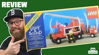 Light & Sound erfreut das Herz: LEGO® 6480 Feuerwehr mit Blaulicht und Sirene [Review]