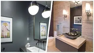 75 Small Powder Room With A One-piece Toilet Design Ideas You'll Love 🔴