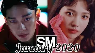 [TOP 100] Most Viewed SM Kpop MVs [January 2020]