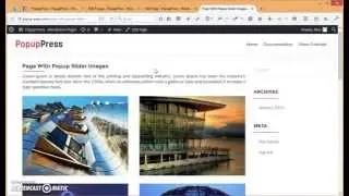 Popup Gallery Thumbnails - PopupPress Plugin for WordPress