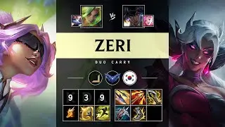 Zeri ADC vs Nilah - KR Diamond Patch 25.04