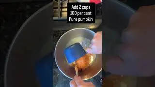 Pumpkin Squares for my dogs #cookingfordogs
