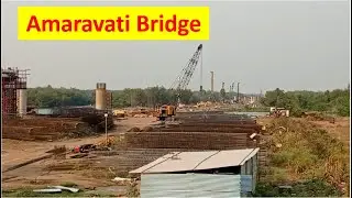 Bridge Amaravati - Bypass road through Vijayawada  #SMARGRID