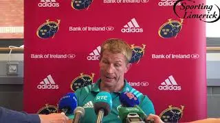 Munster coach Jerry Flannery on moving on from Cardiff loss