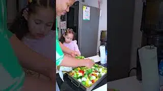 Mom And Daughter Prep Dinner How Lovely 