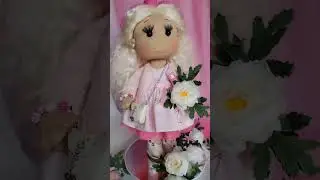 РОЗОЧКА - КУКЛА РУЧНОЙ РАБОТЫ -  