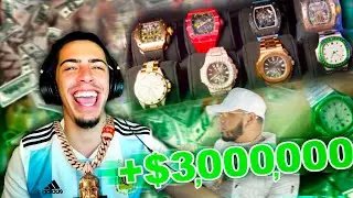 REACCION A LAS PRENDAS Y RELOJES MAS CAROS DE ANUEL AA!!!