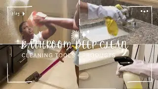 DEEP CLEAN YOUR BATHROOM PROPERLY IN 10 steps 