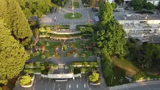 UBC Main Mall Aerial footage