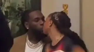 Burna Boy Kisses Chloe Bailey In Public As Stefflon Don Gets Jealous.