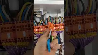 Kolorowe złączki #wago - #rozdzielnica #ampio i moje rozwiązania #automation #elektryk